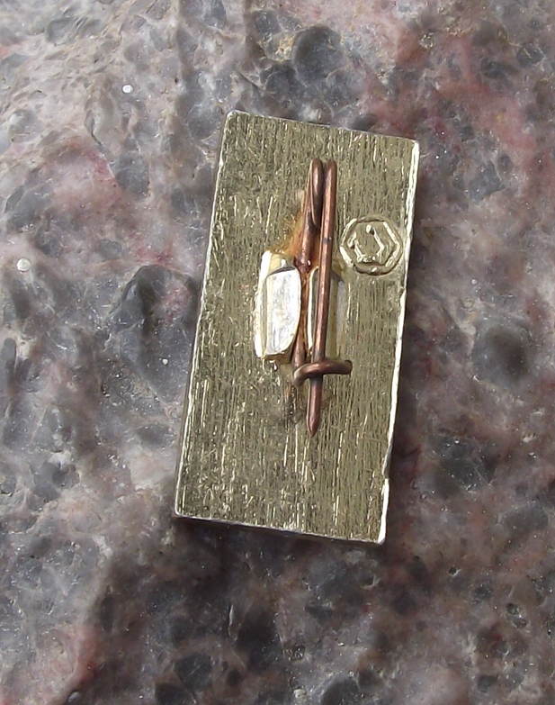 1965 Luna 6 Moon Lunar Flyby Failed Manoeuvre Space Rocket Pin Badge