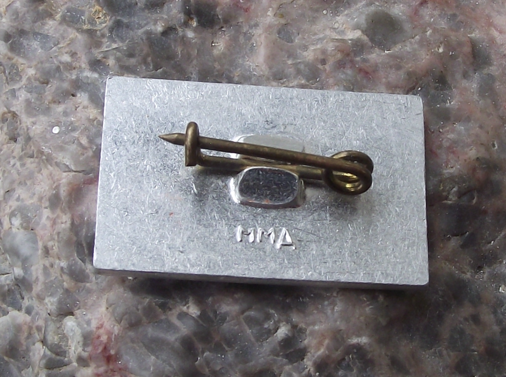 1961 Vostok 2 Russian Soviet Union Space Mission Rocket Leaving Earth Pin Badge