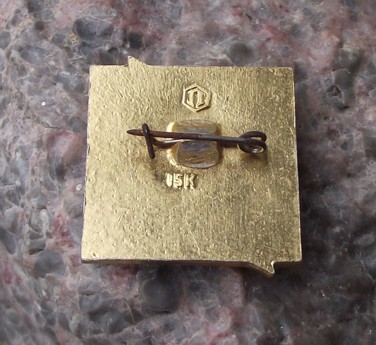 1970 Luna 16 First Robotic Probe on Moon Lunar Surface Space Rocket Pin Badge - Badgecrazy