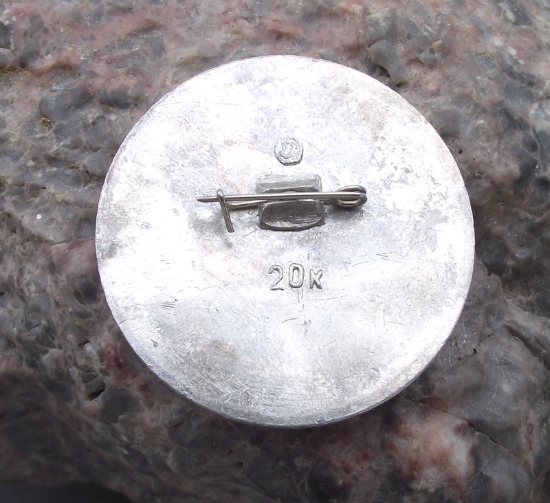 Vintage Venera 9 and 10 Space Probe First Images of Venus Pin Badge