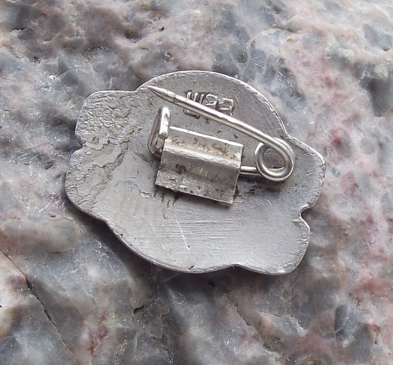 1963 Vostok 5 and 6 Russian Space Rockets Orbit the Earth Pin Badge