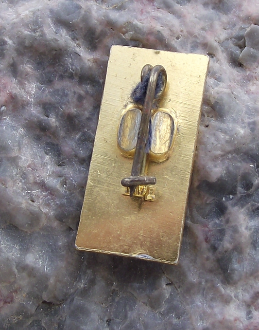 Vintage BAHX CCCP Rocket All Russian Exhibition Centre Space Race Pin Badge - Badgecrazy