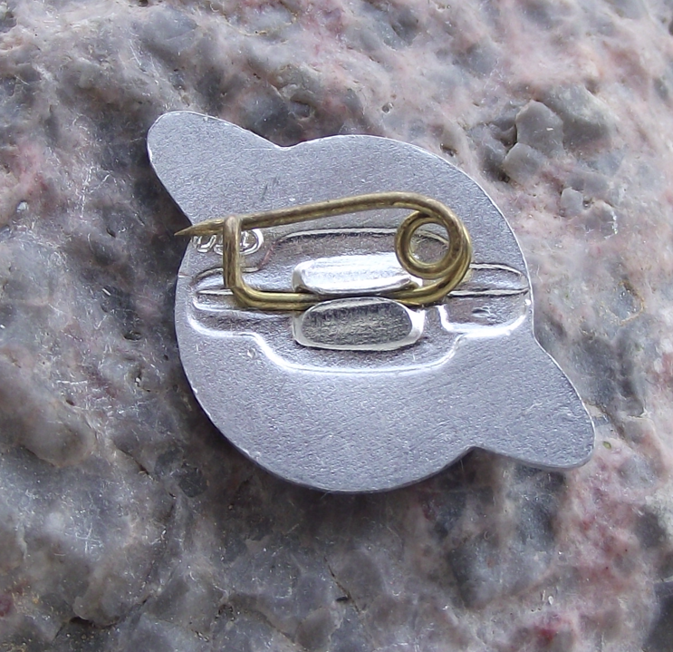 Vintage BAHX CCCP Satellite All Russian Exhibition Centre Space Pin Badge