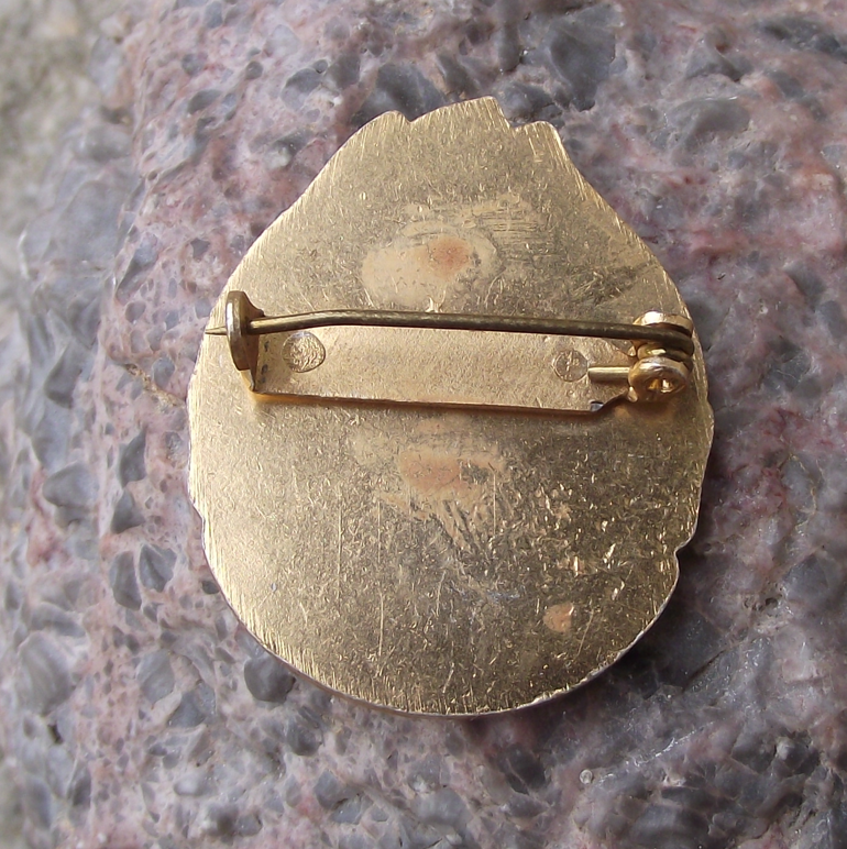 Young Tourist Grade 2 Czechoslovakia CSSR Youth Camping Pioneer Award Pin Badge