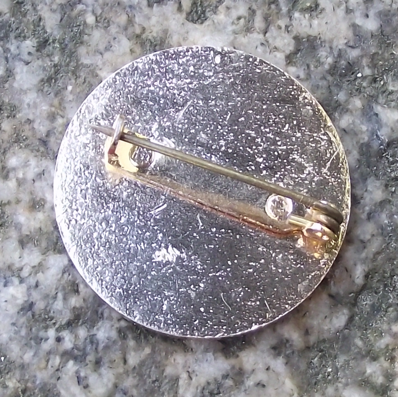 Vintage Czech Pioneer Youth Group Young Tourist Camping Award Stage 3 Pin Badge