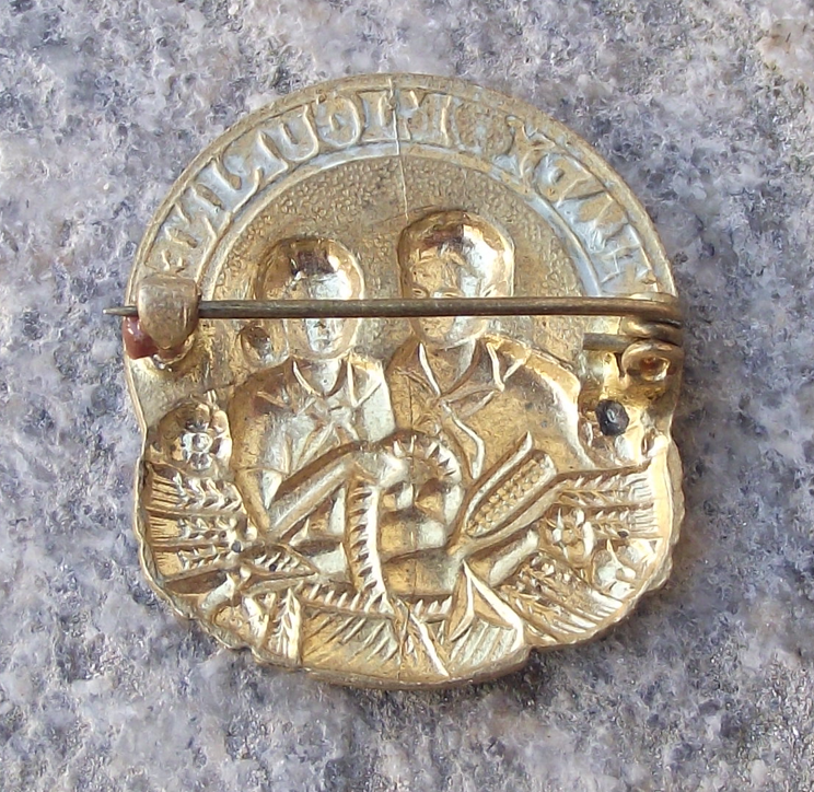 Young Michurin Czechoslovakia CSSR Youth Biologist Pioneer Award Pin Badge