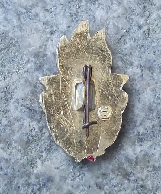 Always Ready Soviet Young Pioneer Youth Red Star Flame Grade 3 Pin Badge - Badgecrazy