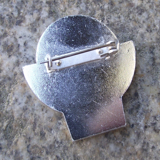 Vintage Czech Pioneer Camp Pionyr Youth Award Swimming ROH Pin Badge - Badgecrazy