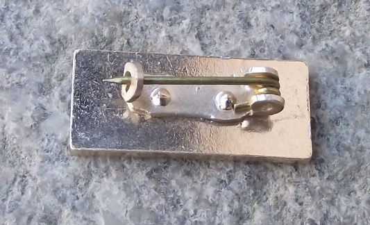 Vintage Pioneer Czech Scouts Red Flame Ribbon Award Pin Badge - Badgecrazy