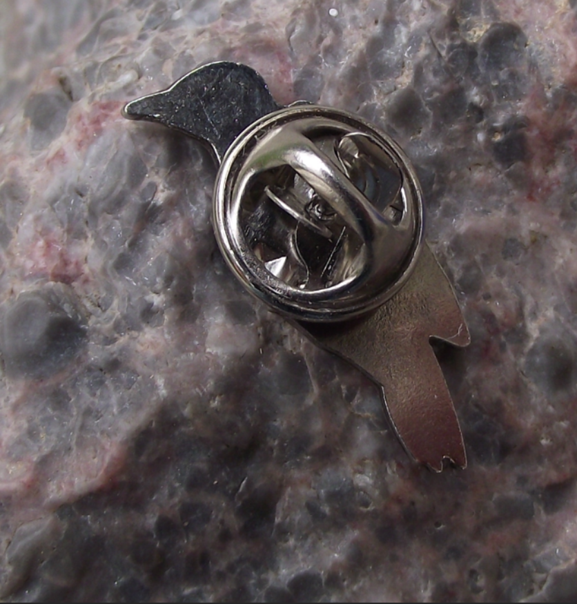 European Great Spotted Woodpecker Tree Garden Bird Pin Badge - Badgecrazy