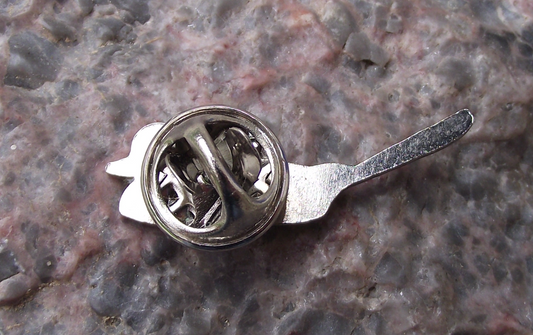 Long-tailed European Duck Fresh Water Bird Pin Badge - Badgecrazy