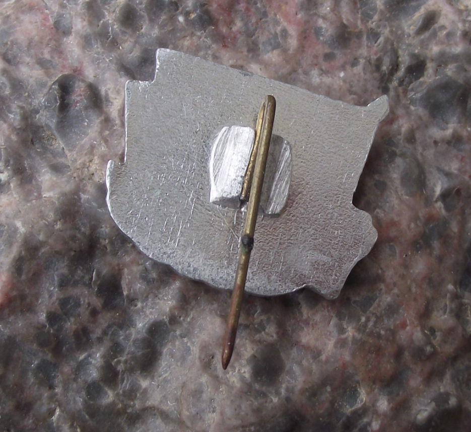 1953 North Korea Flag Panmunjom Peace Treaty Korean War Pin Badge