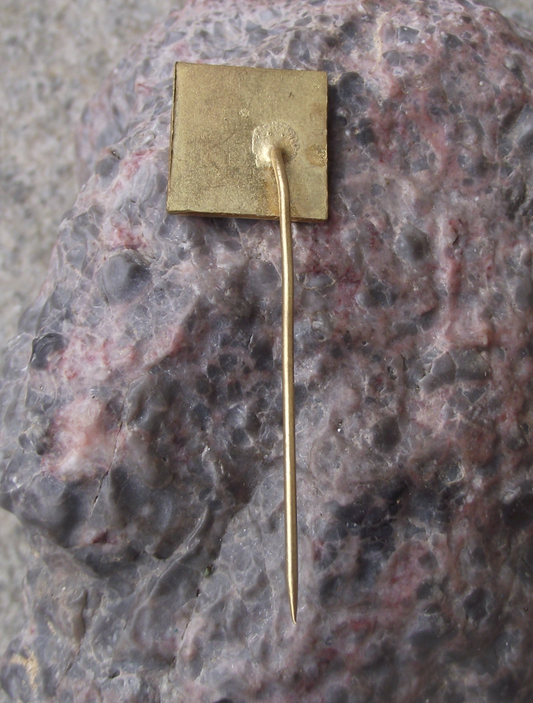 Vintage Poprad Slovakia 50th Anniversary Ice Hockey Club Pin Badge - Badgecrazy