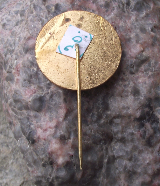 1972 CSSR World Champions Ice Hockey Mistri Sveta Pin Badge - Badgecrazy