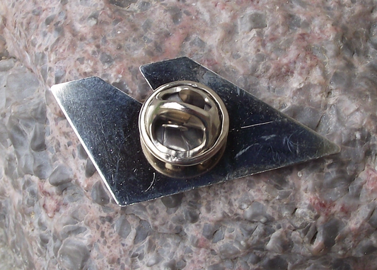 Vintage Lufthansa German and United Airlines Tail Fins Pin Badge - Badgecrazy