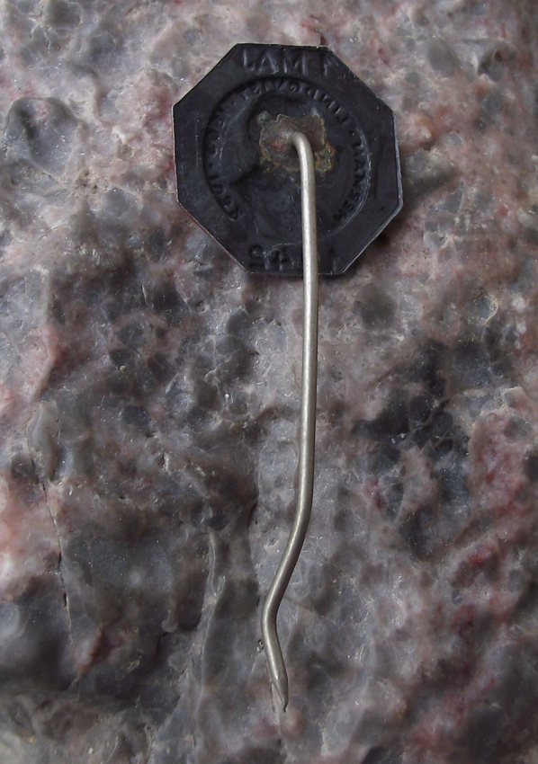 1942 Sweden Swedish May 1st Labor Day Herman Lindqvist Mayday Pin Badge