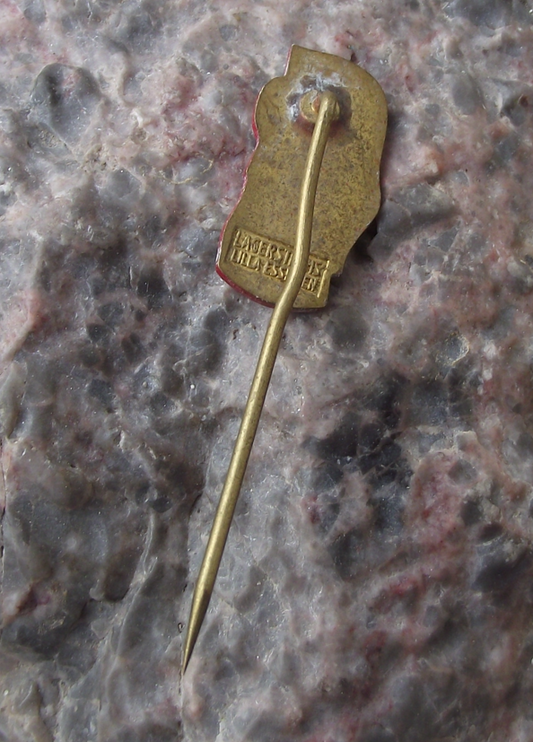 1946 Sweden Swedish May 1st Labor Day Rebuilding Mayday Pin Badge - Badgecrazy