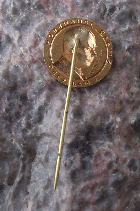 1950 Sweden Swedish May 1st Labor Day Edvard Johansson Mayday Pin Badge