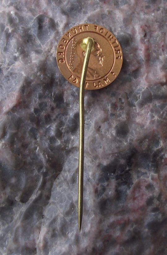 1961 Sweden Swedish May 1st Labor Day Frithiof Thunborg Mayday Pin Badge - Badgecrazy