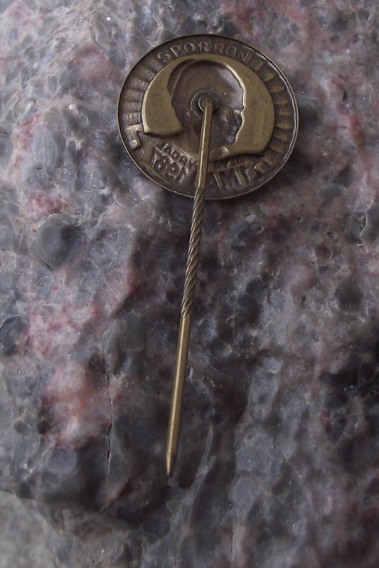 1987 Sweden Swedish May 1st Labor Day Alva Myrdal Pin Badge