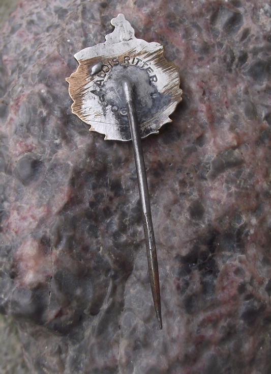 1940 Swedish Cycling Federation SCF Bicycle Club Pin Badge - Badgecrazy