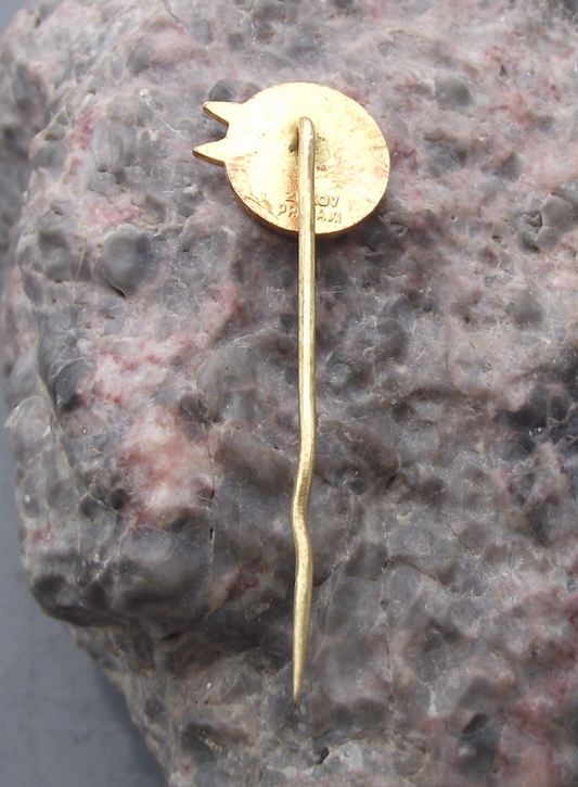 Vintage Aero Vzlet Take Off Aircraft Factories Aviation Company Logo Pin Badge - Badgecrazy