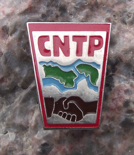 Vintage CNTP Central National Trabajadores de Panama Trade Union Pin Badge