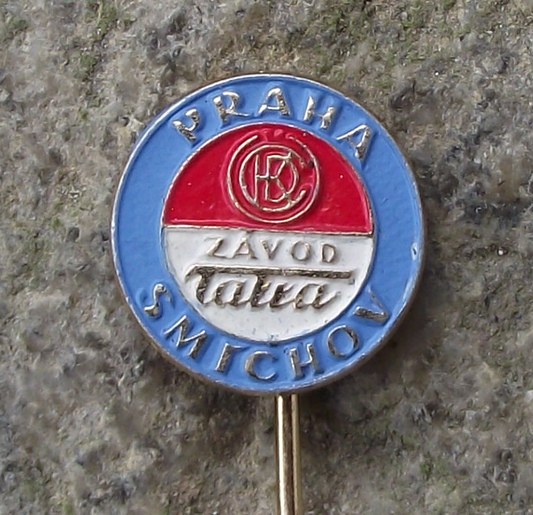 Vintage Tatra Smichov CKD Prague Trams Railway Carriages Wagons Pin Badge