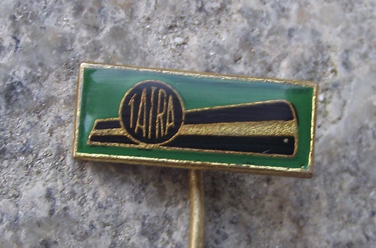 Vintage Tatra Railway Carriages Wagons Company Pin Badge