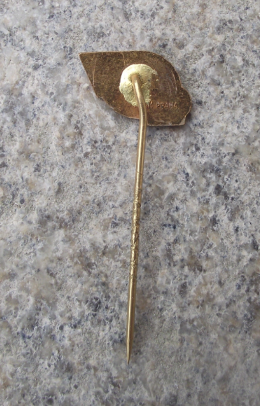 Vintage ZK Tatra Smíchov Multi Sports Club Prague Pin Badge