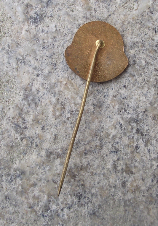 Vintage Tatra Smichov Prague Railway Carriages Best Worker Award Pin Badge