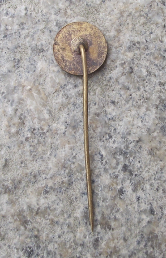 Vintage Gold Metal Tatra Car & Truck Maker Advertising Logo Pin Badge
