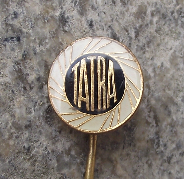 Vintage Tatra Wheel Logo Car and Truck Maker Czech Motor Vehicles Pin Badge