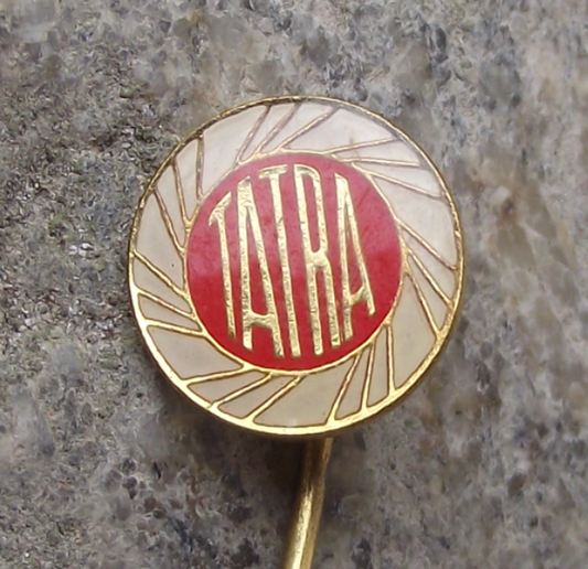 Vintage Tatra Wheel Logo Car and Truck Maker Czech Motor Vehicles Pin Badge