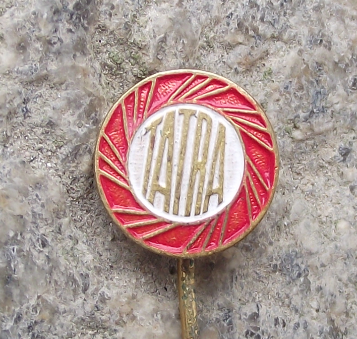 Vintage Tatra Wheel Logo Car and Truck Maker Czech Motor Vehicles Pin Badge