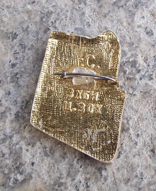 Vintage Samarkand Uzbekistan Shah-i Zinda 2500 Years Old Pin Badge - Badgecrazy