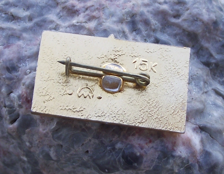 Vintage Russian Cruiser Aurora 1917 October Revolution Bayonette Pin Badge