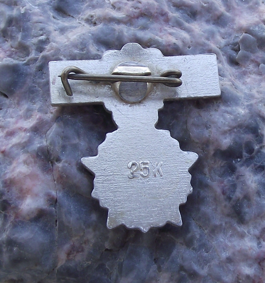 Vintage Soviet Battle Cruiser Aurora Vladivostok Pin Badge
