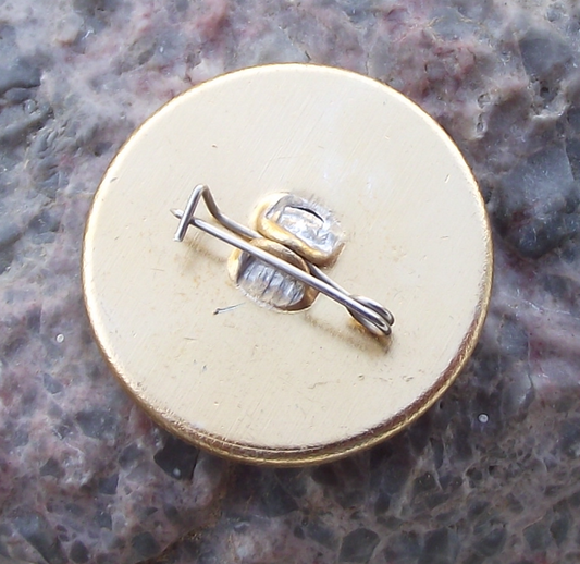 Vintage Russian Shipbuilders Front Soviet Union Ship Pin Badge