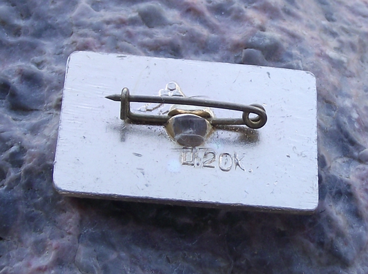Vintage Russian Steam Frigate Neva Naval Ship Pin Badge