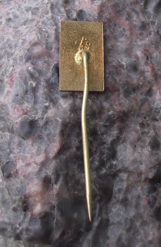 Vintage Peace in Vietnam War White Dove Unification Pin Badge