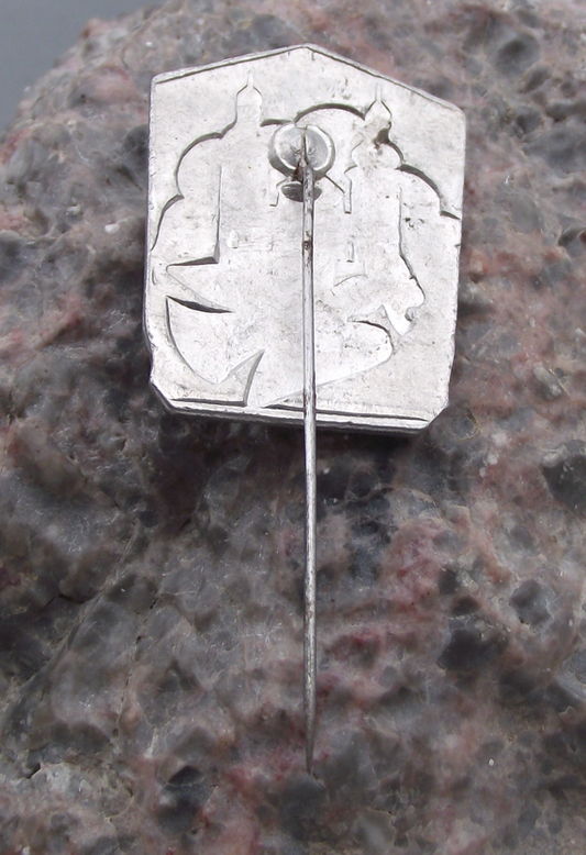 Vintage Dove of Peace Twin Tower Church Czechoslovakia Pin Badge