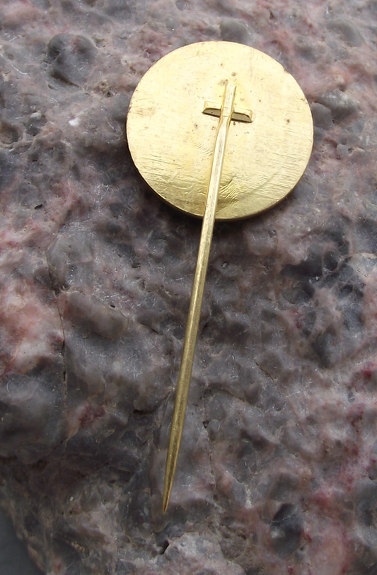 1979 Bravo Skoda Car Company Mlada Boleslav 85th Anniversary Pin Badge