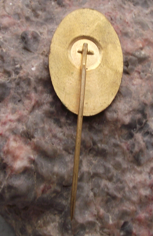 1987 Czech South Eastern Rail Trains CSD Mountain Cable Car Lomnice Pin Badge