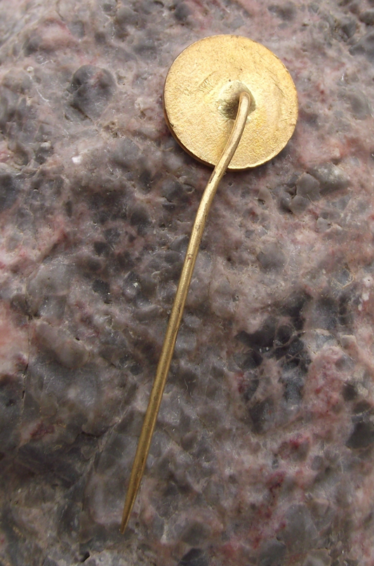 Vintage Czech Railways CSD Train Carriage Depot Bratislava Pin Badge