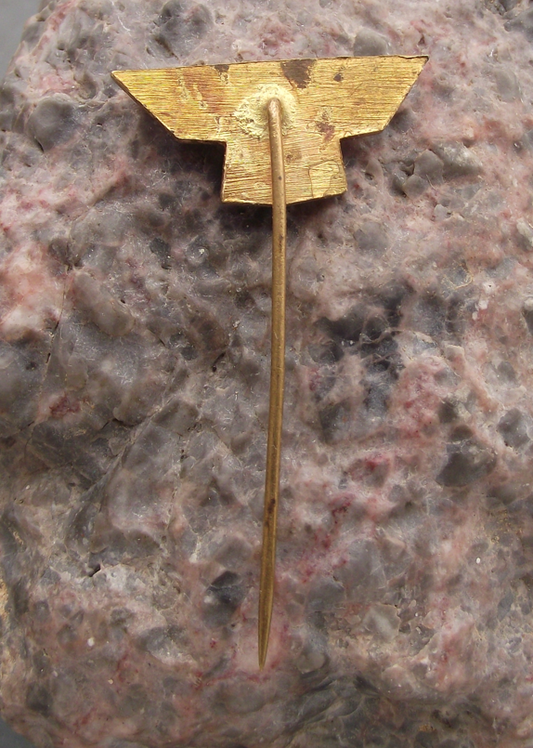 1972 Czech Railways Zvolen Train Repair Facility 100th Anniversary Pin Badge