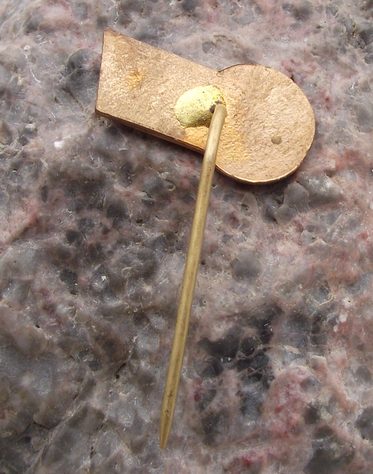 Vintage Czech Central Railways CSD Train Great Worker Award Pin Badge