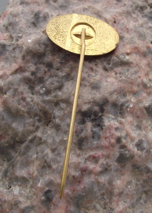 1988 Czech Railways Train Operations Department Bratislava Anniversary Pin Badge