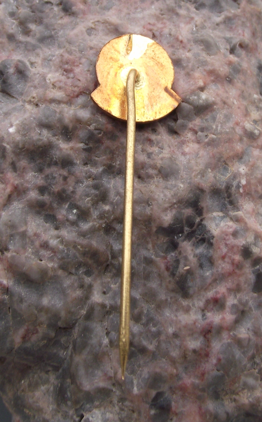 Vintage Czech Southwest Railways CSD Train Signals Anniversary Pin Badge