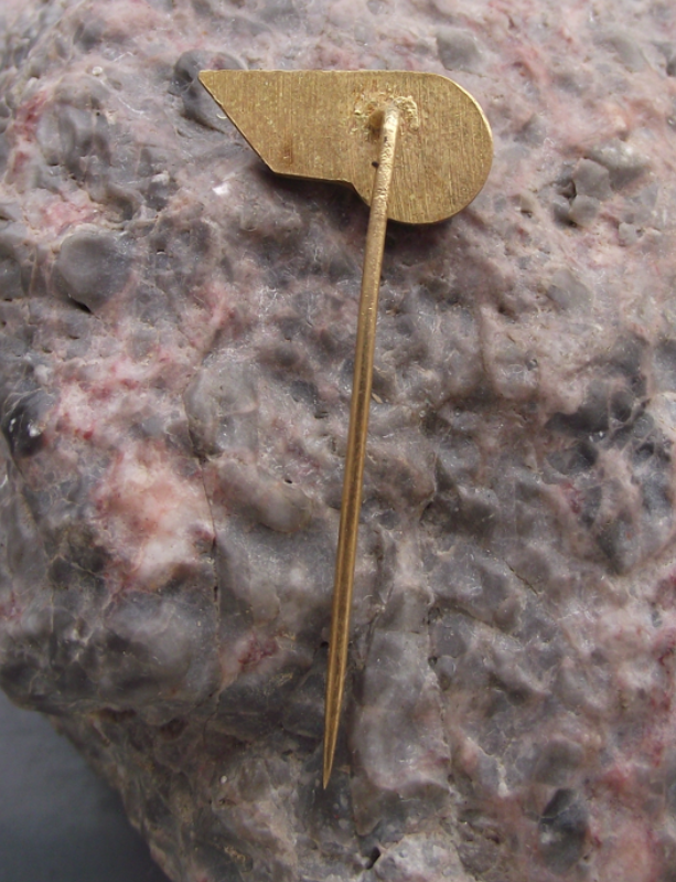 Vintage Czech Railways CSD Zvolen Train Repair Facility Pin Badge